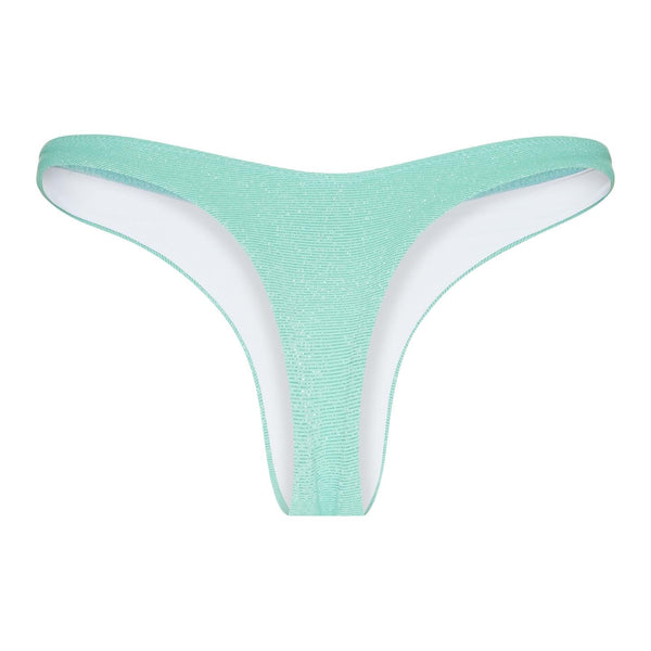 Alagoas Shores Collection - Turquoise Tides Bikini Set Top, High Waist Bottom and Skirt