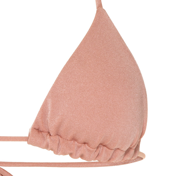 Blush Radiance - Pink Trilobal String Bikini