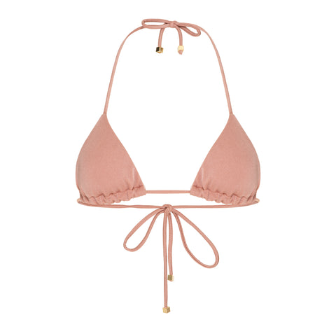 Blush Radiance - Pink Trilobal String Bikini