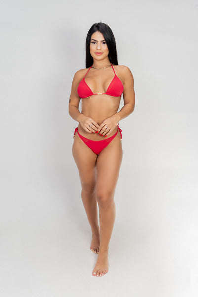 red thong bikini